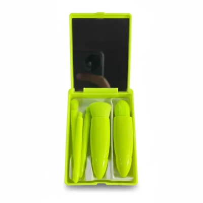 کیف براش ۵ تیکه پاستیلی اینه دار