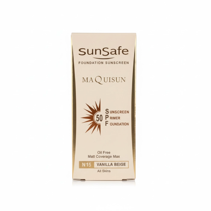 ca721c6f-2c3a-461a-af47-39b18eeb86d3 ضد آفتاب کرم پودری و پرایمری فاقد چربی بژ وانیلی